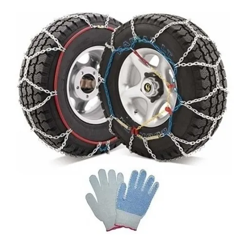 Cadenas Nieve Barro 250/255mm Camioneta Pickup+guantes Cuota