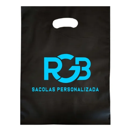 Sacolas Personalizada 20x30 Duas Cores 1000un Promoção 