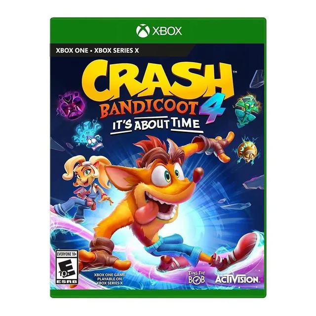 Crash Bandicoot 4: It’s About Time Standard Edition Xbox One Físico
