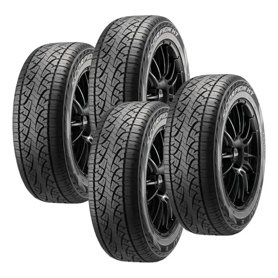 Kit 4 Pneus Strada Aro 15 Pirelli Scorpion Ht 205/70 R15 96t