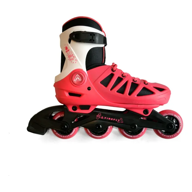 Rollers In Line Annezi Fire Fly Extensibles Rosa