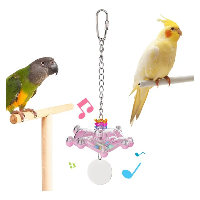 Juguetes Para Loros Juguete Interactivo Con De Nave Espacial