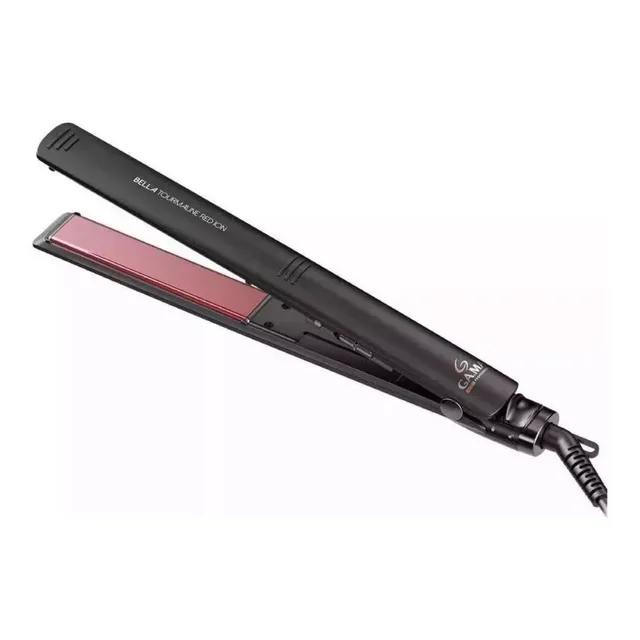 Planchita de pelo GA.MA Italy Elegance Bella Tourmaline Ion negra 220V