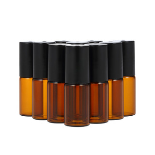 Roll-on Pcs 5ml Óleos Essenciais Roller Garrafa Âmbar Vidro1 Roll-on Pcs 5ml Óleos Essenciais Roller Garrafa Âmbar Vidro1