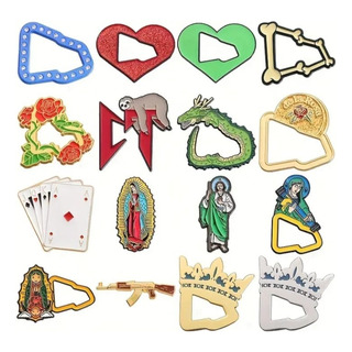 Pack 16 Pines Metálicos Premium Gorra Mochila Broche Clip Pack 16 Pines Metálicos Premium Gorra Mochila Broche Clip