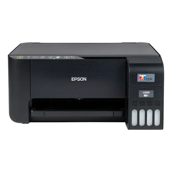 Kit Sublimación Impresora Epson L3250 Tintas + Hojas Premiun Color Negro