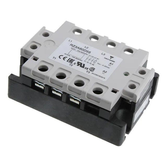Relevador Estado Solido Ssr Rz3a60d55 Carlo Gavazzi 600v/55a