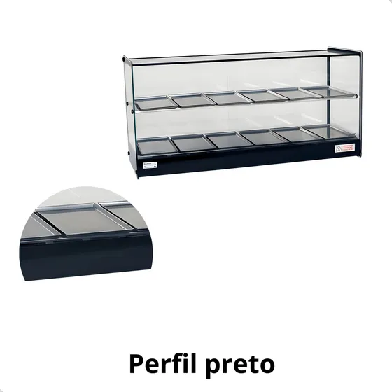 Tita estufa salgados dupla 12 bandejas