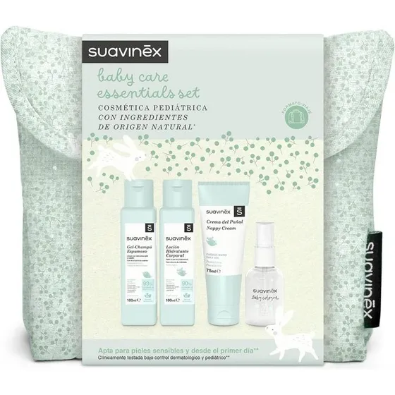 Set Neccesaire Cuidados Cosmética Suavinex, Mvd Kids Color Verde agua