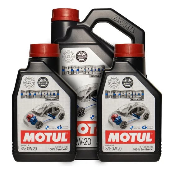 Motul Hybrid 0w20 Sintetico - Vehiculos Hibridos - 6lt