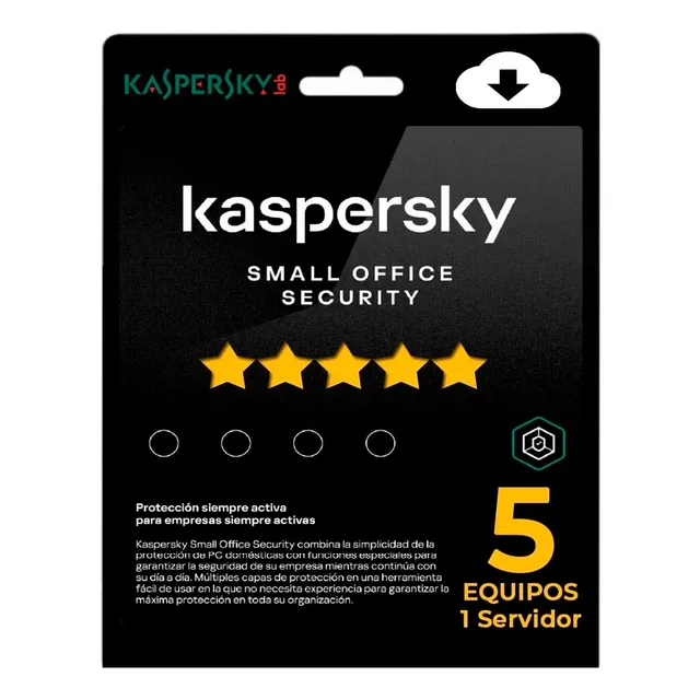 Kaspersky Small Office Security 5 Pc - 1 Año Original