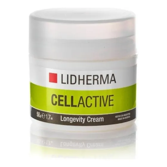 Crema Longevity Cream Lidherma Cellactive para piel normal a seca de 50mL