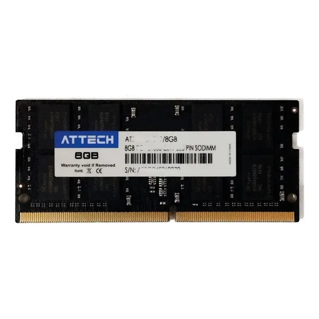 Memoria Ram Portátil Attech Ddr4 8gb 3200mhz 3 Años