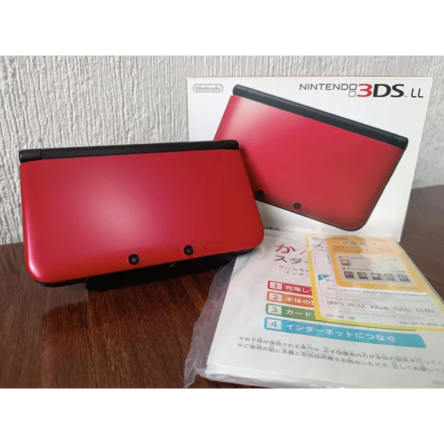 Nintendo 3ds Xl 64gb Lleno De Juegos Y Tienda Rojo