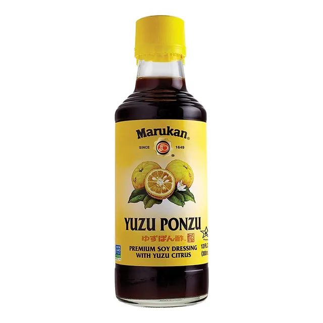 Ponzu Yuzu Aderezo De Soja Cítrica Etiqueta Amarilla
