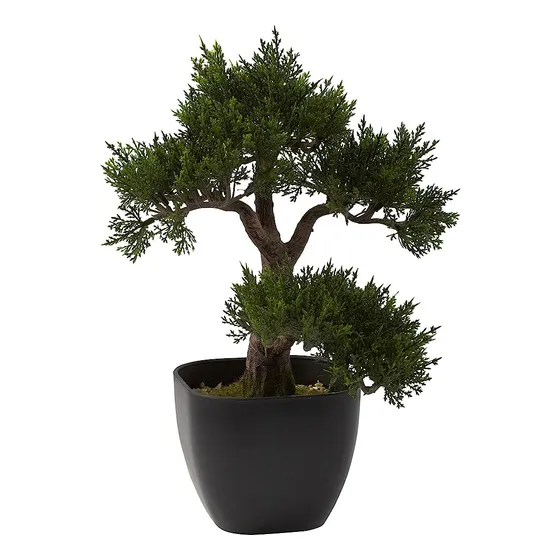 Árbol Artificial De Bonsái De Cedro 4966 Casi Natural, 15 Pu