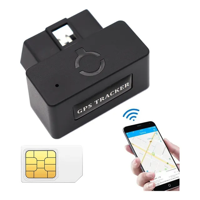 Rastreador Gps Obd2 Para Auto Con Micrófono + Chip