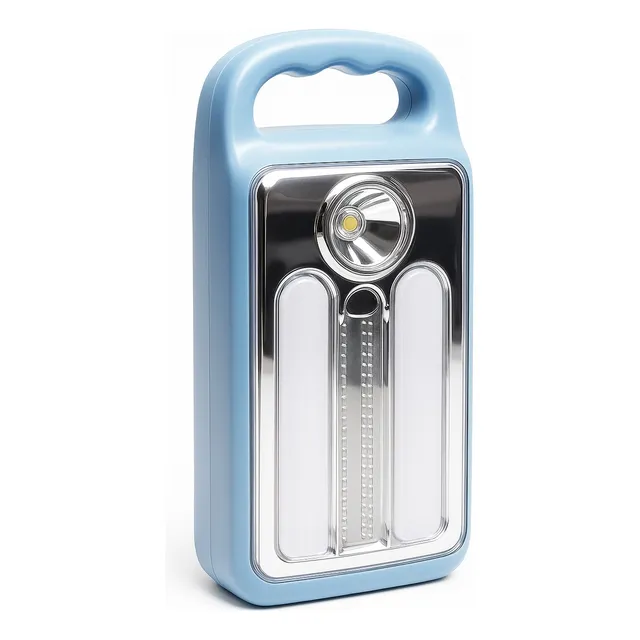 Farol Luz De Emergencia Linterna 2 Tubo Led Alto Rendimiento