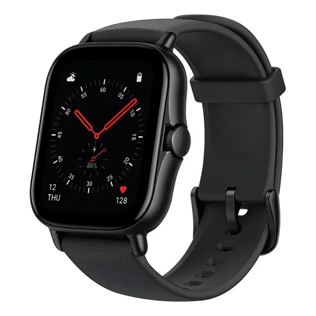 Smartwatch Amazfit Gts 2 Black New Version Gps Bluetooth 5.0 Color de la caja Negro