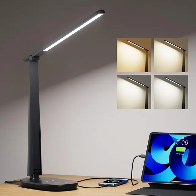 Lámpara De Computadora Led Regulable Para Oficina En Casa