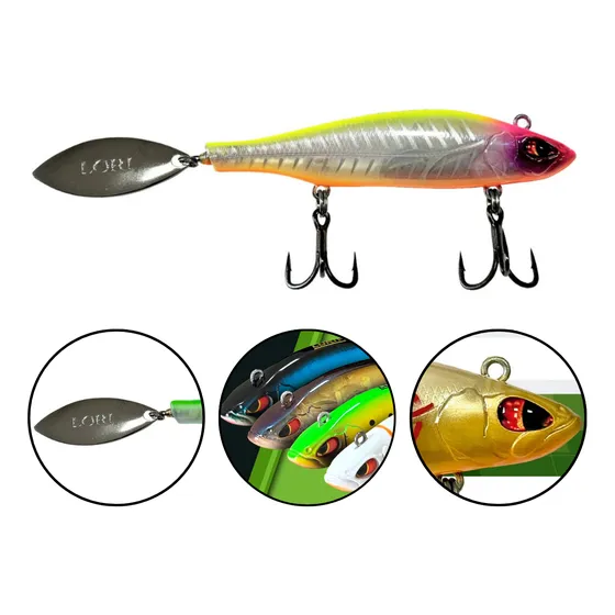 Isca Artificial Lori Face 85 8,5cm 20gr - Cor Tequila