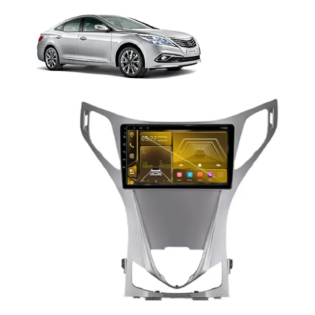 Multimídia Android Hyundai New Azera 2012-14 8/core 9p 4g