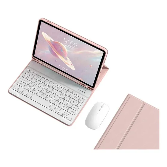 S Funda+teclado+ratón For Xiaomi Redmi Pad Se 11 Pulgada