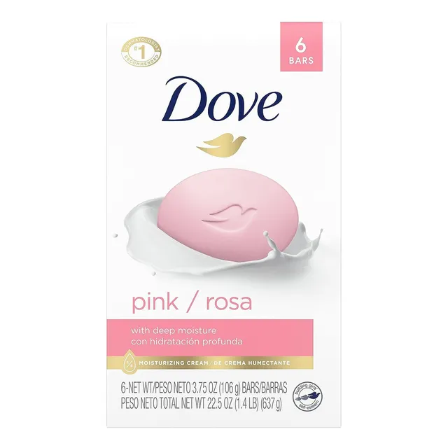 Dove Jabón En Barra Rosa