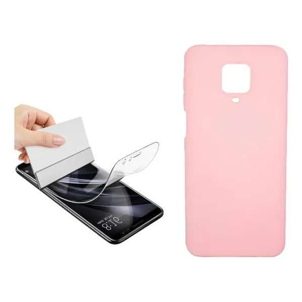 Funda Cn Felpa + Hidrogel Compatible Cn Redmi Note 9s 9 Pro