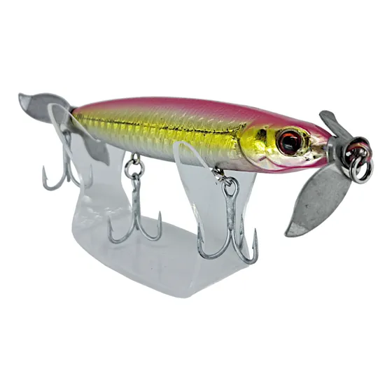 Isca Artificial Hélice Aviator 100f Robalo Pesca Esportiva