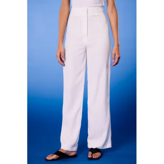 Pantalon De Vestir Recto Cintura Alta Mujer Portsaid