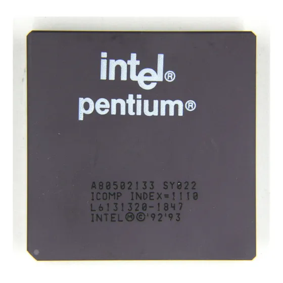 Processador Intel Pentium 133 A80502133 Socket 7