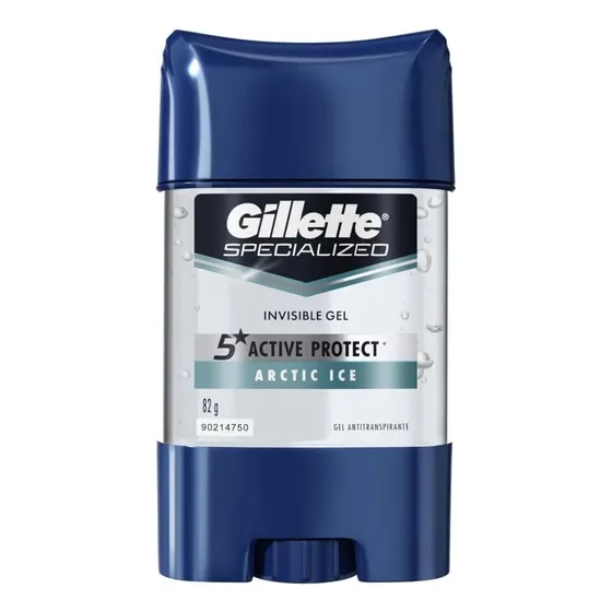 Desodorante En Gel Gillette Clear Men Artic Ice 82 G