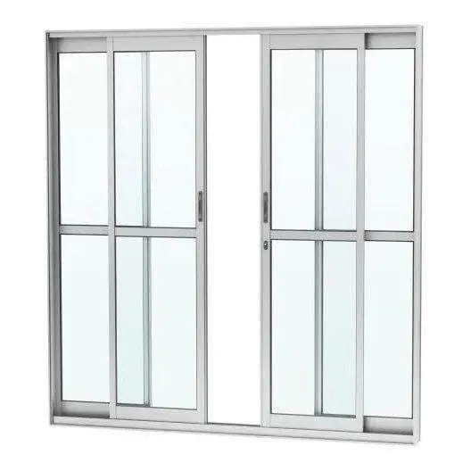 Porta Sacada 4 F 210x200 Brilhante C/fecha. (linha Premium)