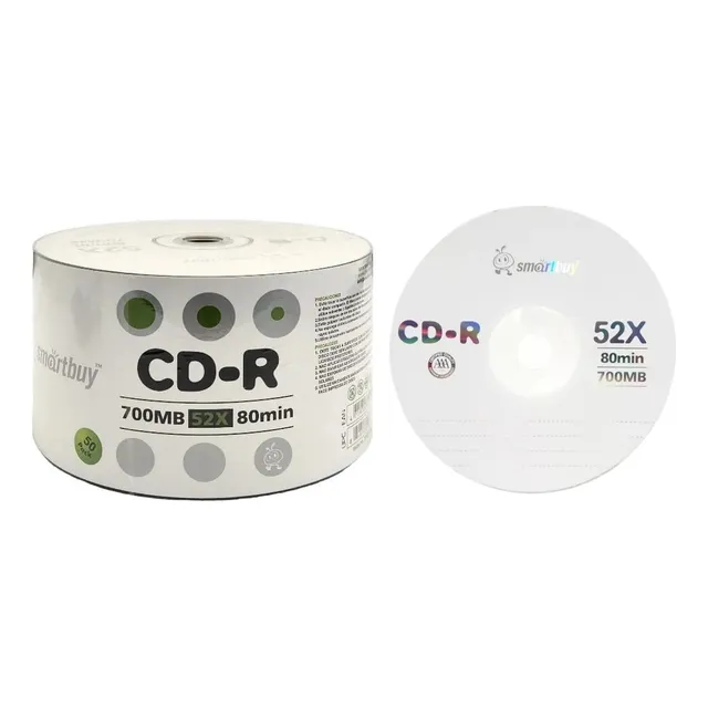 Cd Virgen 700 Mb 80 Min. 52x  Discos Original.