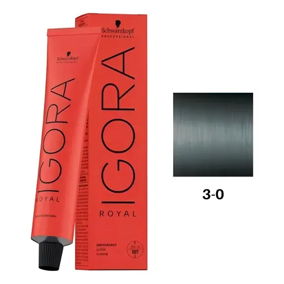 Tinte Igora Royal N°3-0 Castaño Oscuro