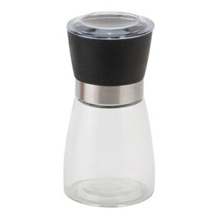 Moedor Manual De Sal Pimenta Especiarias Inox E Vidro Moedor Manual De Sal Pimenta Especiarias Inox E Vidro