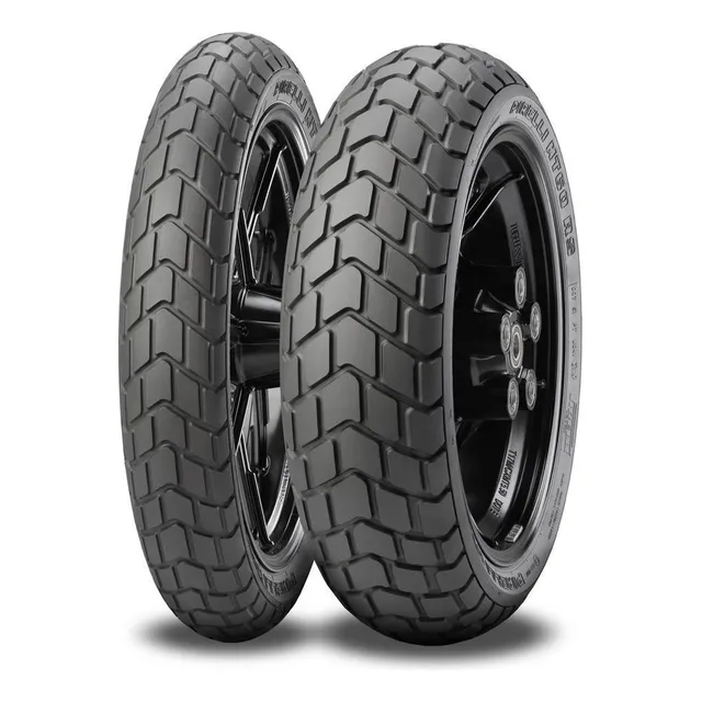 Cubierta Moto Combo 100/90-19 Y 120/90-17 Pirelli  Mt60 Endu