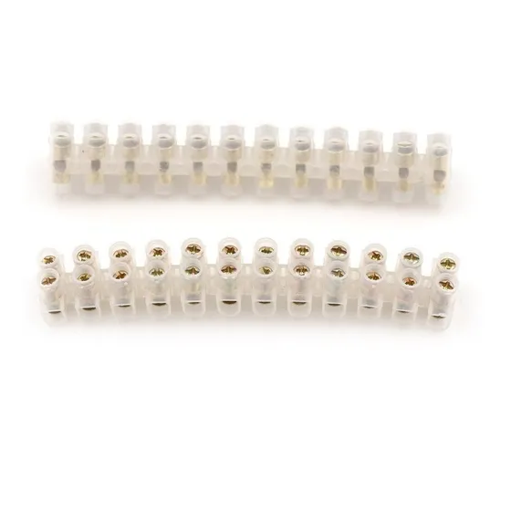 Regleta Plastica 12 Terminales 15amp Bornera 