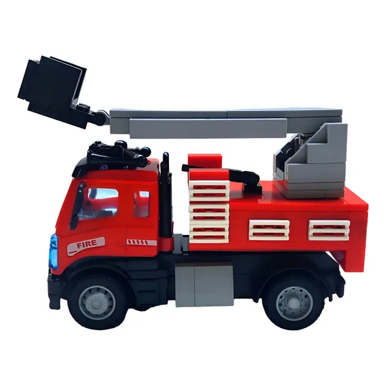 Carros Radio Control Armables Bombero Militar Basura Cistern