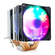 Ventilador Enfriador Cpu Rgb Disipador Calor