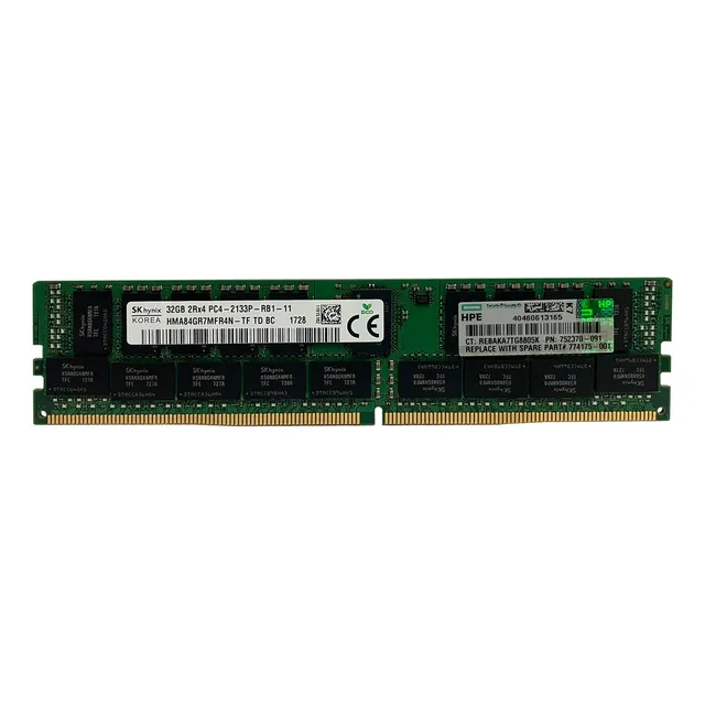 Modulo Memoria Hp 32gb 2133mhz Rdimm 728629-b21 774175-001