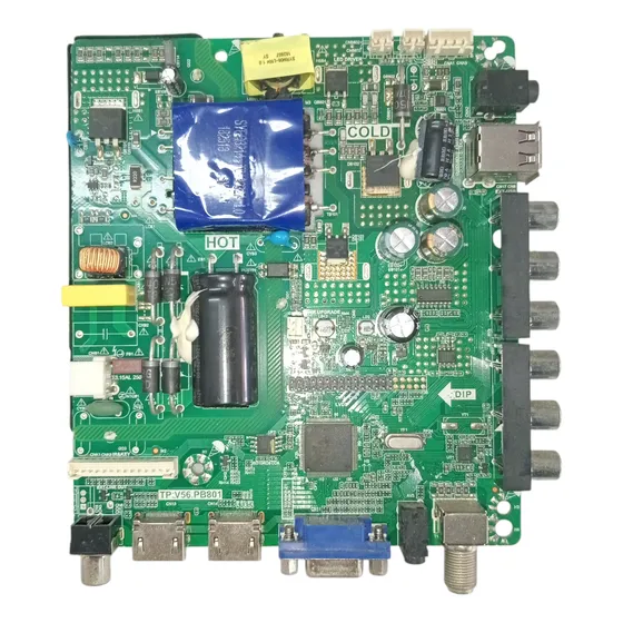 Tarjeta De Video Mainboard Tv Cyberlux Cxled-43 Tp.v56.pb801