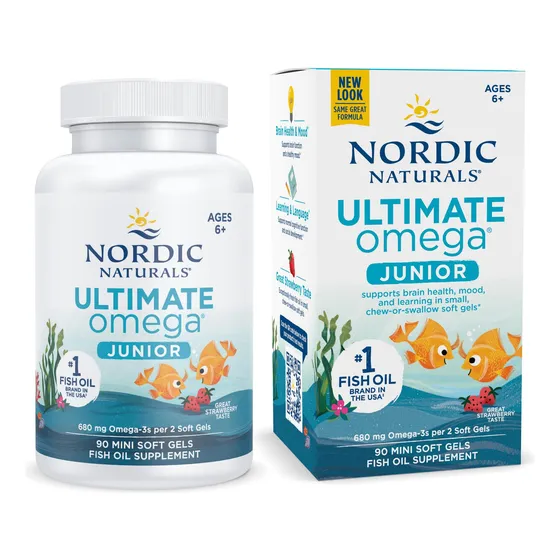 Suplemento Nordic Naturals Ultimate Omega Jr Fresa 680