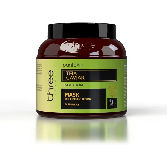 Máscara Teia Caviar Reconstrutora - Pantovin 1kg