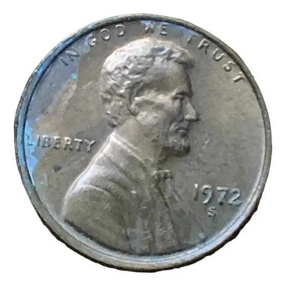 Robmar- Moneda De1  Penny Es 1 Centavo De Usa,año 1972 S