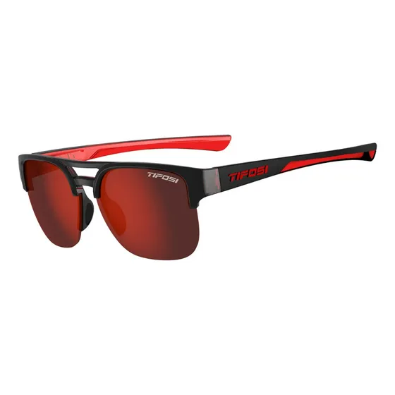 Lente Tifosi Salvo Crimson/onyx Lenses Smoke Red