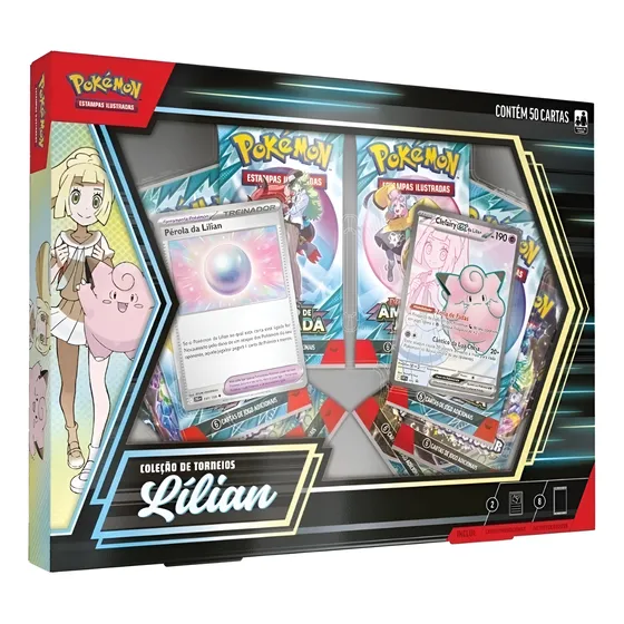 Copag Pokémon Coleção Torneios 2025 - 50 Cartas