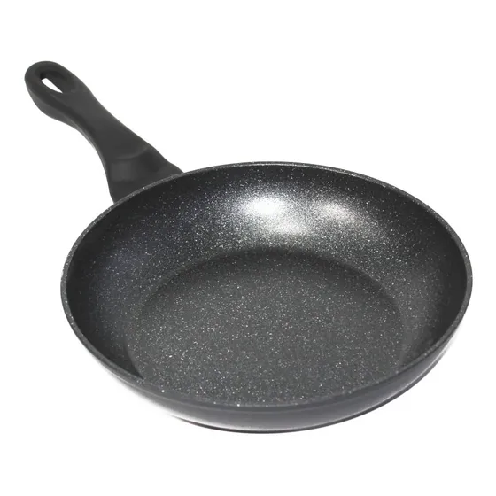 Sarten De Aluminio Granito Antiadherente Color Negro 26cm