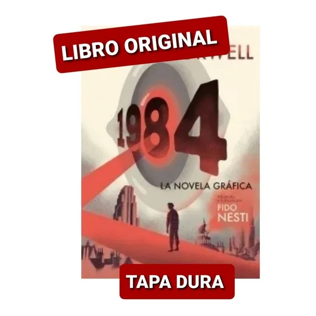 1984 Novela Grafica Tapa Dura( Libro Nuevo Y Original)